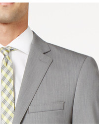 Calvin Klein Light Grey Extra Slim Fit Suit