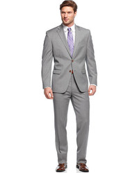 Lauren Ralph Lauren Light Grey Solid Suit
