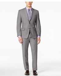Andrew Marc Marc New York By Gray Pindot Classic Fit Suit