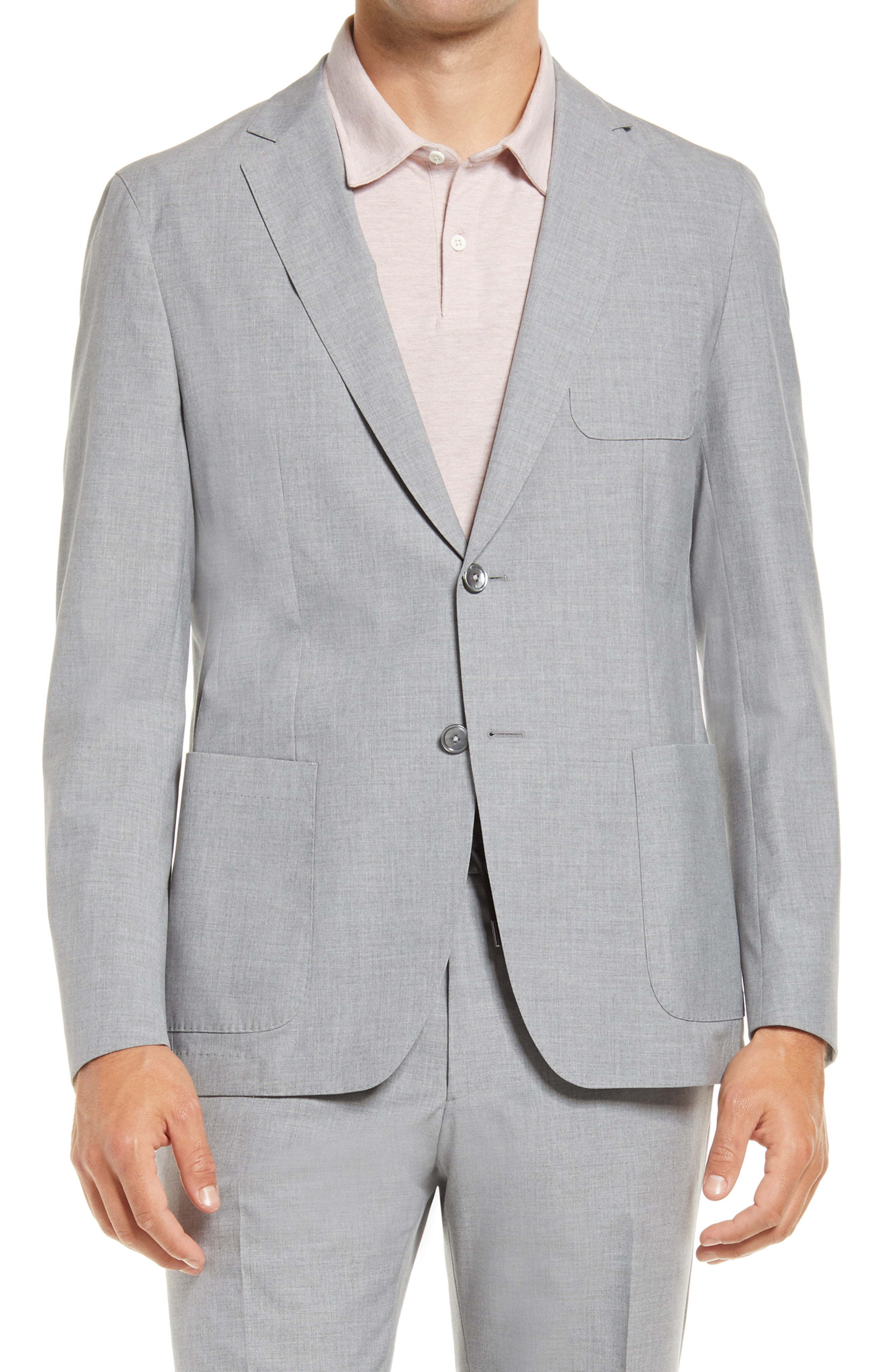 BOSS Nolvay Solid Stretch Suit, $595 | Nordstrom | Lookastic