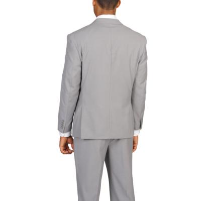 San Malone Caravelli Slim Light Grey Suit, $109 | Overstock | Lookastic