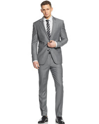 Kenneth Cole New York Slate Grey Slim Fit Suit