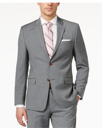 Lauren Ralph Lauren Slim Fit Grey Pinstriped Suit