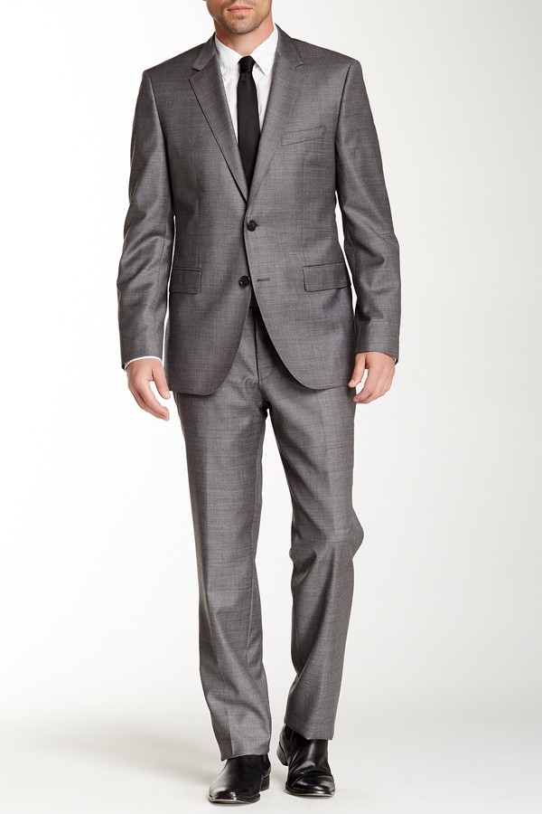 hugo boss sharkskin suit