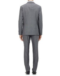Barneys New York Two Button Suit Grey Size 40r