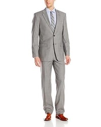 Tommy Hilfiger Vasser Sharkskin Two Button Side Vent Suit