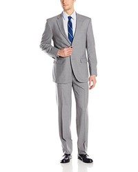 Tommy Hilfiger Vasser Two Piece Suit With Two Button Jacket And Flat Front Pant
