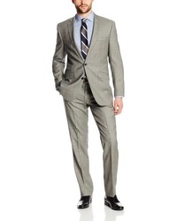 Ben Sherman Mens Worsted Wool Two-Piece Suit 