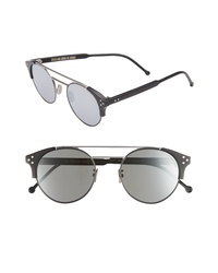 CUTLER AND GROSS 50mm Polarized Round Sunglasses