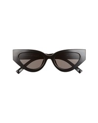 Le Specs 52mm Aphrodite Cat Eye Sunglasses
