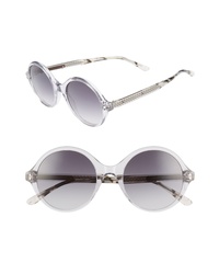 Bottega Veneta 52mm Round Sunglasses