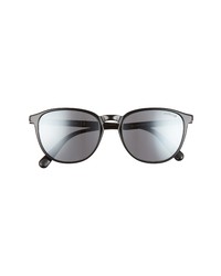 Moncler 54mm Polarized Round Sunglasses