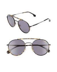 Carrera Eyewear 54mm Round Sunglasses