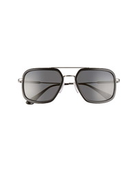 Prada 54mm Square Aviator Sunglasses