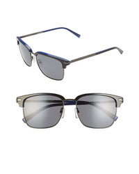 Ted Baker London 55mm Polarized Browline Sunglasses
