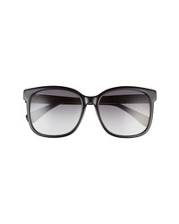 Max Mara 57mm Gradient Square Sunglasses