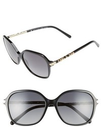 Burberry 57mm Sunglasses Light Grey Gradient