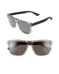 Gucci 58mm Polarized Sunglasses
