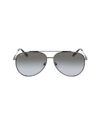 Salvatore Ferragamo 62mm Oversize Aviator Sunglasses
