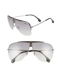 Carrera Eyewear 64mm Metal Aviator Sunglasses