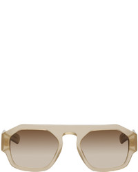 FLATLIST EYEWEAR Beige Lefty Sunglasses