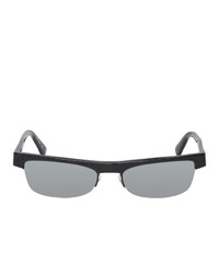Alain Mikli Paris Black And Grey Alexandre Vauthier Edition Ketti Sunglasses