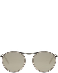 Oliver Peoples Black And Grey Mp 3 30th Sunglasses