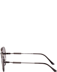 Versace Black Aviator Sunglasses