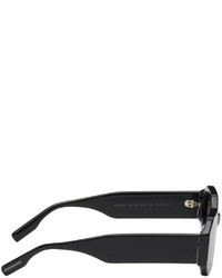 McQ Black Geometrical Sunglasses