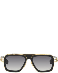 Dita Black Gold Lxn Evo Navigator Sunglasses