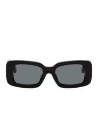Dries Van Noten Black Linda Farrow Edition 137 C1 Sunglasses
