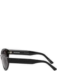 Balenciaga Black Monogram Sunglasses