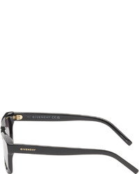 Givenchy Black Rectangular Sunglasses