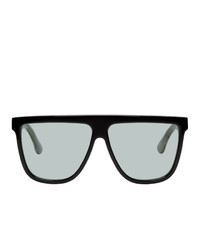 Gucci Black Square Guillotchet Sunglasses