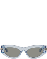 Bottega Veneta Blue Cat Eye Sunglasses