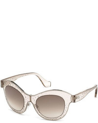 Balenciaga Bubble Butterfly Sunglasses Dove Gray