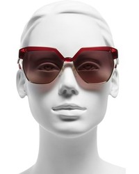 Chloé Chloe Dafne 60mm Gradient Sunglasses Antique Rose