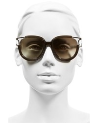 Chloé Chloe Jayme 54mm Retro Sunglasses Light Havana