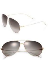 Christian Dior Dior Homme Metal Aviator Sunglasses