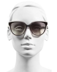 Jimmy Choo Cindy 57mm Retro Sunglasses Transparent Dove Grey