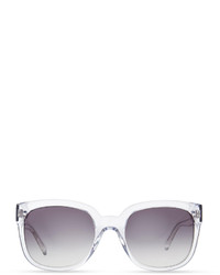 Marc by Marc Jacobs Clear Gradient Sunglasses Gray