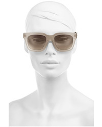 Linda Farrow D Frame Acetate And Elaphe Sunglasses
