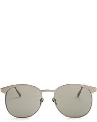 Linda Farrow D Frame Platinum Sunglasses