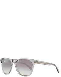 Oliver Peoples Daddy B Clear Acetate Sunglasses Workman Gray