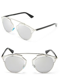 Christian Dior Dior So Real Mirrored Sunglasses 48mm
