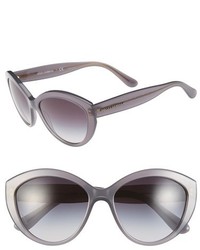 Dolce & Gabbana Dolcegabbana 56mm Cat Eye Sunglasses Grey
