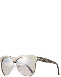 Tom Ford Dual Rimmed Sunglasses Gray