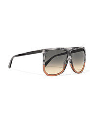 Loewe Filipa Two Tone D Frame Acetate Sunglasses