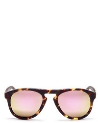 Westward Leaning Galileo 53mm Sunglasses Slate Shiny Pink