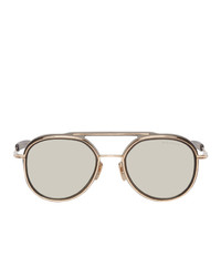 Dita Gold And Grey Spacecraft Sunglasses